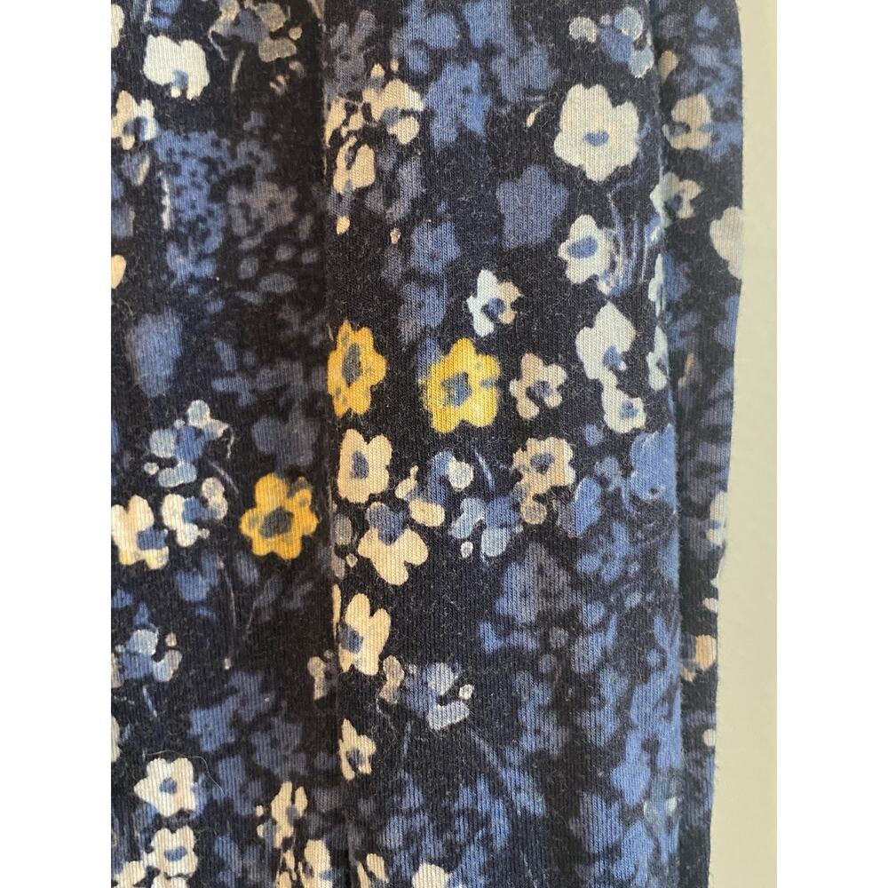 Liz Claiborne Floral Sleepwear Sleep Pants Women's Size XL Blue Flowers Floral - Picture 3 of 9